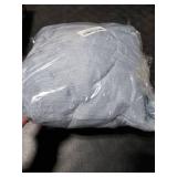 PAVILIA Soft Fleece Dusty Blue Throw Blanket for Couch, Lightweight Plush Warm Blankets for Bed, Fuzzy Cozy Flannel Blanket Throw for Sofa, Travel, Jacquard Pattern, Dusty Blue, Twin, 60x80 inch