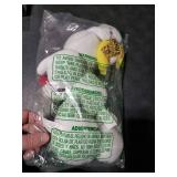 My OLi 6 Stuffed Ghost Plush Toys Set - Halloween Decorations Dolls with Heart, Candy Corn & Moon - Pack of 3 Cute Ghost Ornaments for Kids