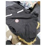 PINA Small Dog Coats - Waterproof, Warm Winter Jacket with Faux Fur Hood, Reflective, Flannel Lined, Windproof