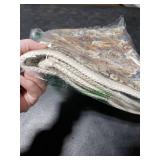 Lahome Oriental Small Area Rug, 2x4 Soft Washable Rugs for Entryway Kitchen, Non-Slip Ultra-Thin Fall Indoor Door Mat Distressed Vintage Small Carpet for Bathroom Bedroom, Peach/Orange