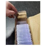 Basthalan 23ct Magnetic Card Holder, 35pt Single Card Holder Touch, U-V Protectors Hard Plastic for Trading Cards, Magnet Case, Sports, Game, Football, Baseball Cards Holders