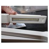 Micomlan Led Desk Lamp for Home Office, White Architect Desk Lamp with Clamp for Crafting, 24W Bright Rotatable Led Table Light Stepless Dimming Tempering Wide Computer Light with Atmosphere Lighting