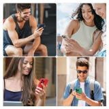 Miracase Designed for iPhone 14 Pro Max Phone Case with Screen Protector,[Upgraded Enhanced Camera Protection],Shockproof Liquid Silicone Case with Microfiber Lining,6.7 inch, Red