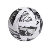 adidas MLS League Soccer Ball, Black/Gold Metallic/White, Small, 5