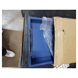 JJSQYLAN Wooden Serving Tray with Handles Rectangle Breakfast Tray for Coffee Table Decorative Ottoman Tray 16 x 12 for All Occasion