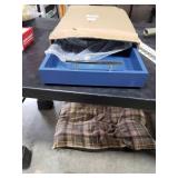 JJSQYLAN Wooden Serving Tray with Handles Rectangle Breakfast Tray for Coffee Table Decorative Ottoman Tray 16 x 12 for All Occasion