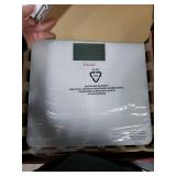 Escali High Capacity Anti-Slip Digital Bathroom Scale for Body Weight with Extra-High 562-lb Capacity