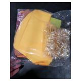 Preboun 20 Set Fall Thanksgiving Cloth Napkins 19 x 19 Inch with Pumpkin Ring Holders Harvest Dinner Reusable Fabric Cocktail Napkins for Thanksgiving Day Autumn Holiday Dinner Table