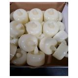 Amagic 24 Pack Flameless LED Tea Lights Candles Battery Operated, Electric Fake Tealight Candles for Votive, Halloween, Christmas, Home Decor, Wedding, Table Decor (24Pack)