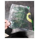 JKSVE 20 Inches Personalized Monogram Christmas Stocking, Deluxe Black Velvet with Faux Fur Trim, Embroidered Initial, Holiday Decor for Fireplace Mantel Gifts Letter O