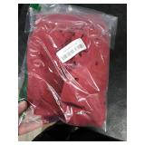 ARTABLE Christmas Table Runner Burgundy Hollow Snowflakes with Laser Die-Cut Exquisite Rectangle Vintage Patterns Shabby Chic for Holiday Wedding Long Dinner Tables Indoor Outdoo (16 x 104 Inch, Red)