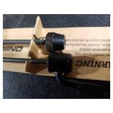 ONIPAX MTB Road Mountain Bicycle Wheel Hub Front and Rear Quick Release Skewer (Black)