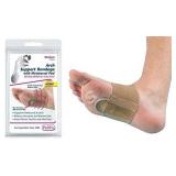 PEDIFIX Arch Support Compression Bandage with Metatarsal Pad P6002 Relieves Neuroma Bunion Heel Pain Plantar Fasciitis (Large)