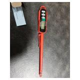Red Digital Cooking Thermometer