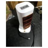 Electric Space Heater, 1300 Watts Portable Space Heaters, Quiet Desk Heater with 90° Oscillation, Floor or Desktop Use, Overheat & Tip Over Protection for Bedroom, Living room, Offices, Garage, W