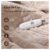 Electric Throw Blanket Heated Throw 50