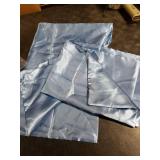 BEDELITE Satin Pillowcase for Hair and Skin, Super Soft and Cooling Similar to Silk Pillow Cases 2 Pack with Envelope Closure, Gift for Women Men(20x26 Standard Size, Airy Blue)