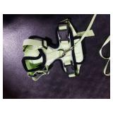 rabbitgoo Cat Harness and Leash for Walking, Escape Proof Soft Adjustable Vest Harnesses for Cats, Easy Control Breathable Reflective Strips Jacket, Light Green, S