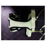 rabbitgoo Cat Harness and Leash for Walking, Escape Proof Soft Adjustable Vest Harnesses for Cats, Easy Control Breathable Reflective Strips Jacket, Light Green, S