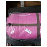 WKFAMOUT 0 Degree Sleeping Bags Waterproof with Fleece Liner XL for Adults Machine Washable Cold Weather Sleeping Bag with Compression Sack for 4 Season Camping