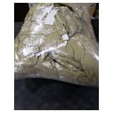 Bedsure Queen Comforter Set - Olive Green Bed Set, 3 Pieces Cute Floral Bedding, 1 Soft Reversible Botanical Flowers Comforter and 2 Pillow Shams