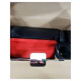 Kids Play Kitchen Toys, Kids BBQ Grill Playset with Smoke Sound Light, 2-Layer Barbecue Toy with Wheel, Outdoor Play Grill Toys for Toddlers 3-5, Play Food Toys Cooking Set, Birthday Gift for Boy Girl