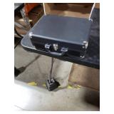 Victrola Journey Bluetooth Portable Suitcase Record Player with Built-in Speakers, 3 Speed Vinyl Record Player, RCA Out, Headphone Jack (Black)