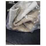 JMvicyroam Large Woven Laundry Basket Hamper,60L Cotton Rope Storage Bin for Blankets,Toys and Clothes,Decorative Tall Nursery Hamper for Living Room,Baby Nursery,Bathroom and Bedroom,Brown