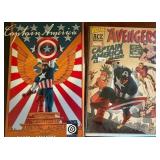 Captain America Book and Comic