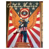 Captain America Book and Comic