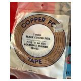 Stained Glass Books, Panes of Glass, Copper Foil Tape