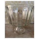 Pedestal Trifle Bowl, Collapsible Metal Dessert Display and Wine Jewelry