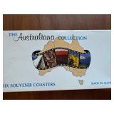 Australian Linen, Wood Souvenir, Coasters and Magnet