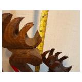 Set of Wooden Reindeer