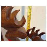 Set of Wooden Reindeer