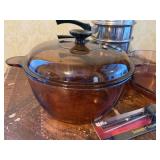 Vision by Corning, Set of Pots and Thermometer