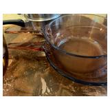 Vision by Corning, Set of Pots and Thermometer