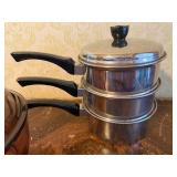 Vision by Corning, Set of Pots and Thermometer