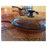 Vision by Corning, Set of Pots and Thermometer