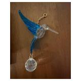 Bird Cage, Hummingbird Decor, Copper/Brass Wind Chime