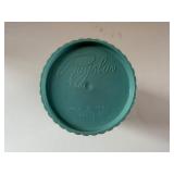 Plastic Plates (11), Vintage Cups (8) and Wire Trash Basket