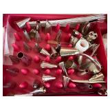 Wilton Tool Box Filled w/ Decorating Tools and Cake Serving Boards