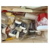 Wilton Tool Box Filled w/ Decorating Tools and Cake Serving Boards