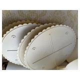 Cake Decorating Items and Candy Molds in a Basket