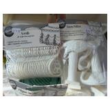 Cake Decorating Items and Candy Molds in a Basket