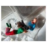 Cake Decorating Items and Candy Molds in a Basket