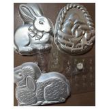 Cake Pans - Easter and Some Candy Molds