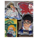 Cake Pans - Harry Potter, He-Man, Spider-Man and Cabbage Patch