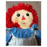 Raggedy Ann Happy Birthday Cake Pan, Homemade Doll and Raggedy Ann Doll