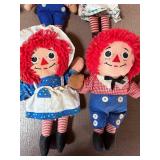 Raggedy Ann and Andy Dolls